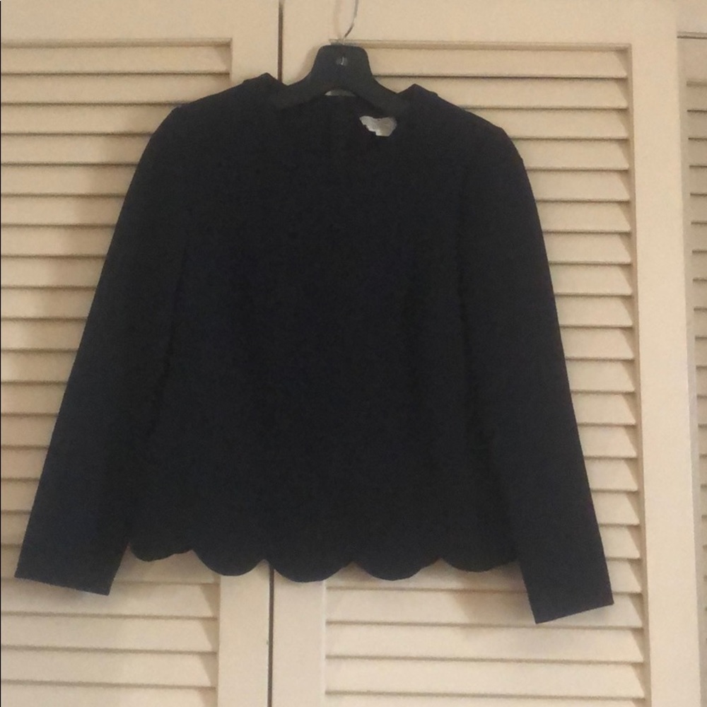 Kate Spade Scalloped Top
